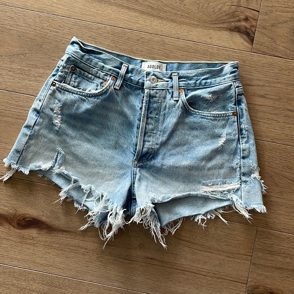 Agolde Parker Shorts in Swapmeet